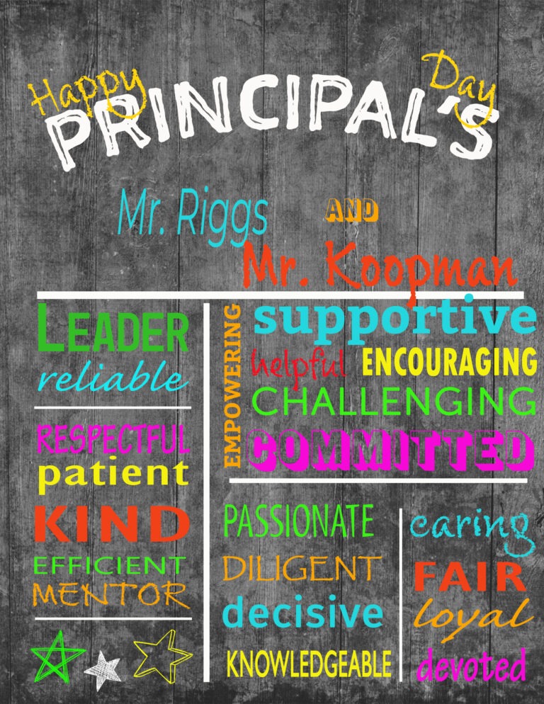 Decorative image for Principal's Day