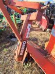 Scrapper blade for 3 point tractor hookup